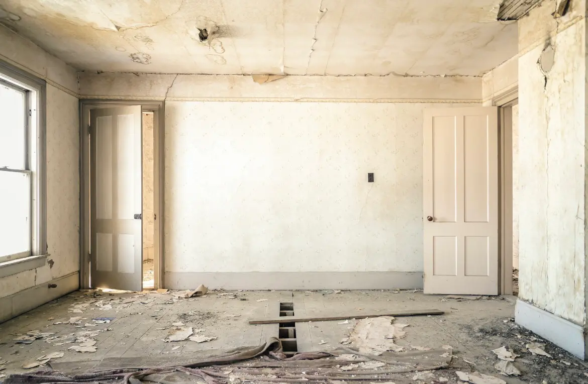 Waste disposal crew managing a cleanout project in Campton Hills